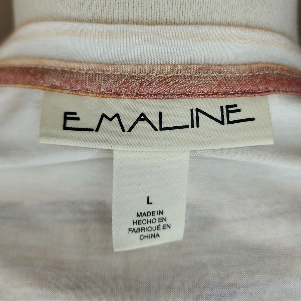 Emaline Desert Stripes Soft Short Sleeved Shirt NWT - Picture 8 of 8